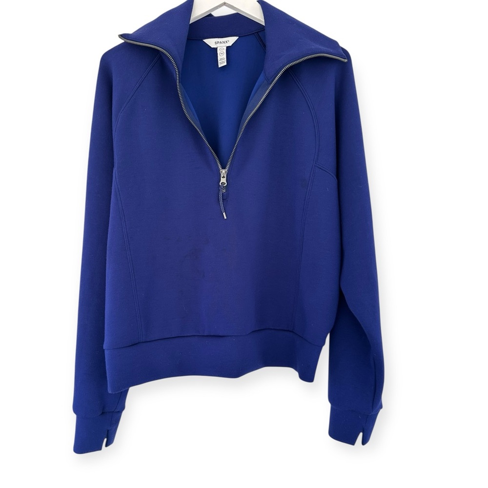 Spanx Air Essentials Half Zip Pullover Top - image 6